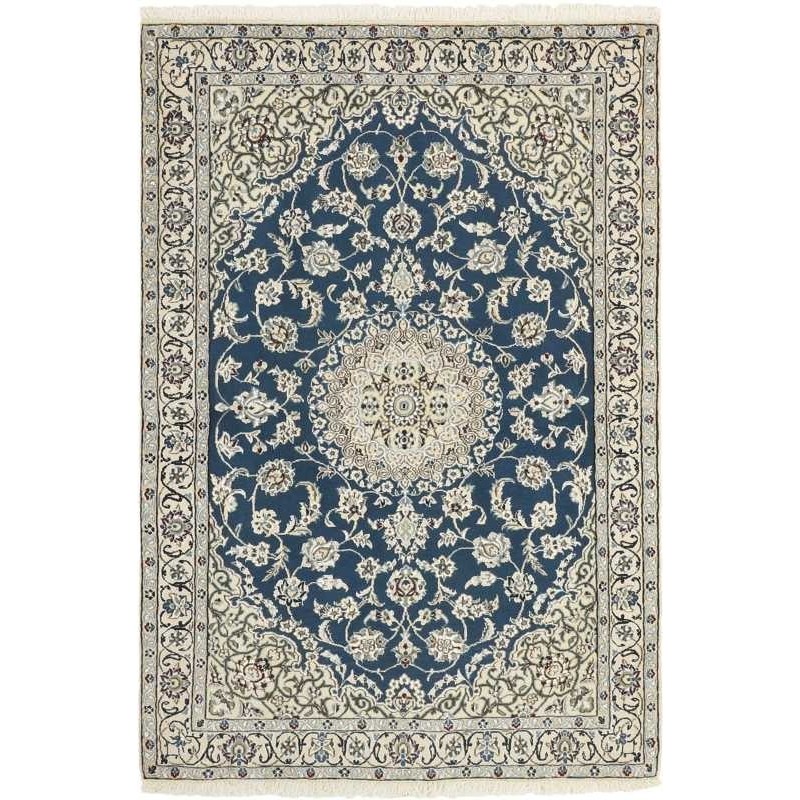 tappeto persia nain fine con seta cm 120x178