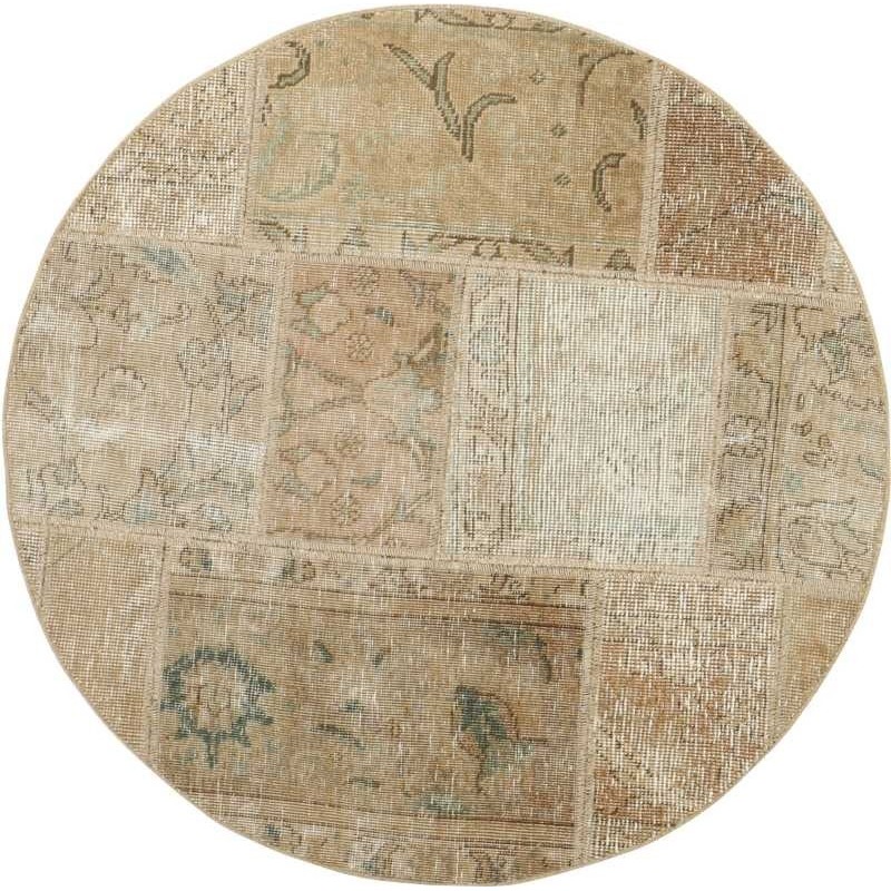 tappeto persia vintage patchwork cm 100x100