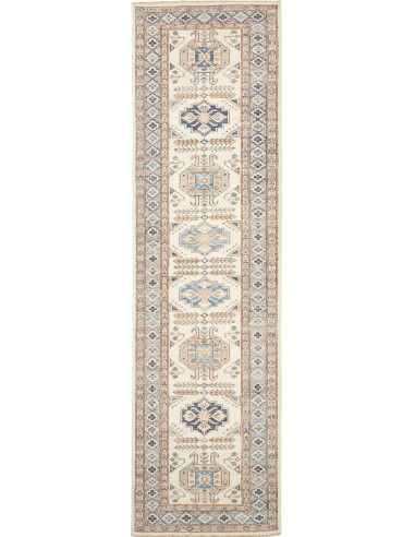 Kazak Fine Pakistan grigio chiaro e gainsboro 85x303