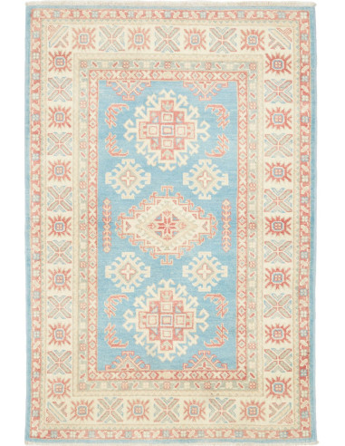 Kazak Pakistan grigio chiaro e bisque 99x149