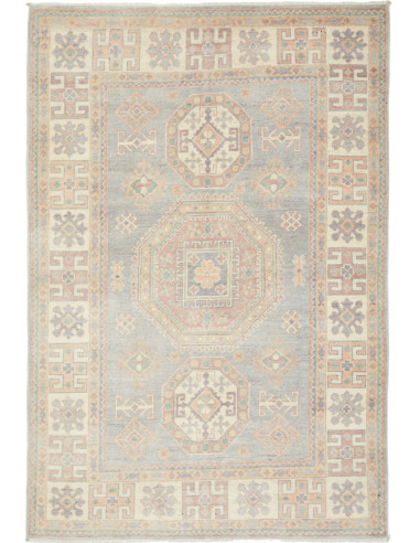 Kazak Pakistan argento e argento 118x176