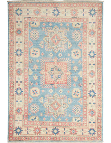 Kazak Pakistan argento e grigio ardesia chiaro 122x182