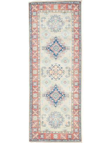 Kazak Pakistan grigio chiaro e gainsboro 67x187
