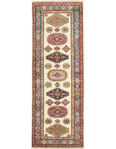 Kazak Fine Pakistan terra di siena e grano 65x183