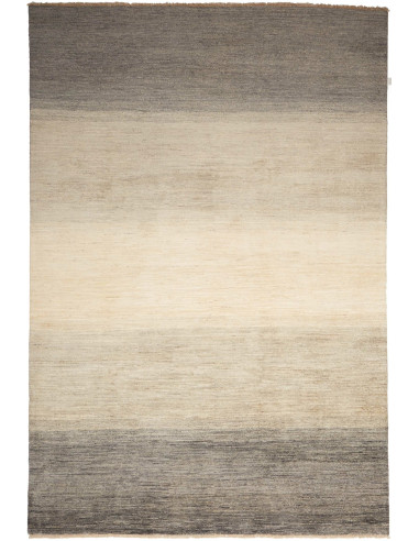 Gabbeh Moderno Pakistan grigio scuro e grigio tenue 153x202