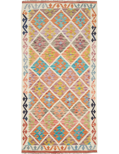Kilim Pakistan abbronzatura e grano 99x199