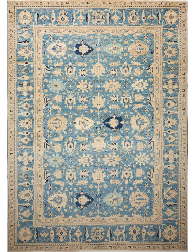 Kazak Fine Pakistan grigio scuro e grigio ardesia 267x367