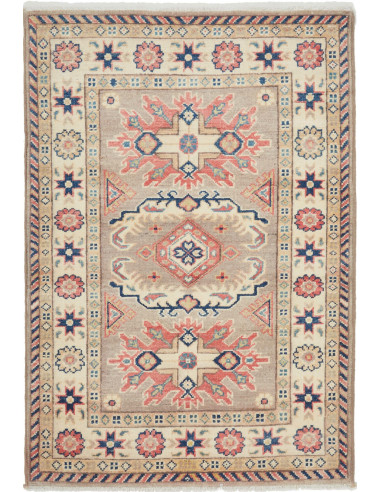 Kazak Pakistan abbronzatura e argento 85x124