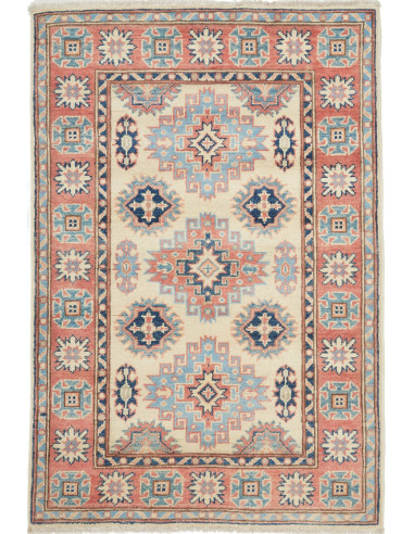 Kazak Pakistan abbronzatura e terra di siena 87x128