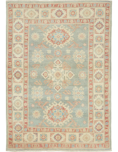 Kazak Pakistan abbronzatura e argento 102x145