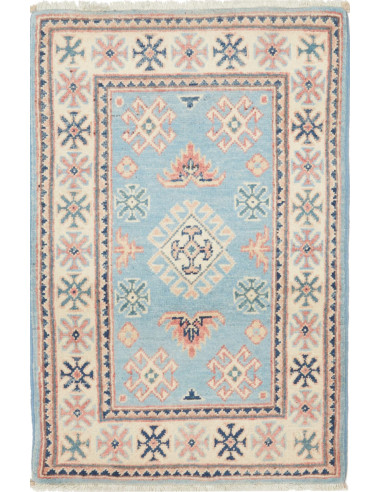 Kazak Pakistan argento e grigio chiaro 61x94