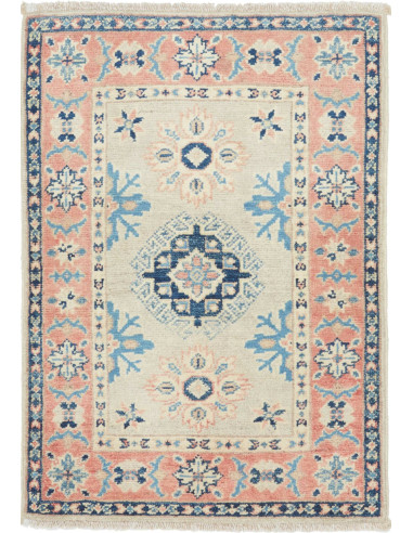 Kazak Pakistan argento e grigio chiaro 61x86