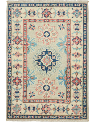 Kazak Pakistan abbronzatura e grigio ardesia scuro 62x97