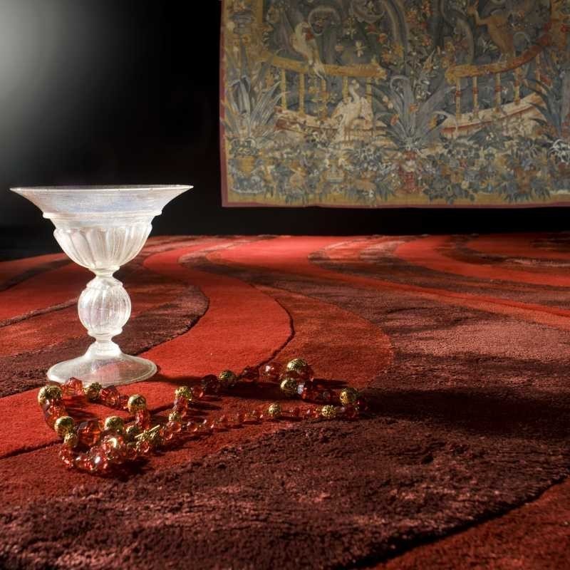 Carpet moderno Arizona red Renato Balestra cm.170x240 in offerta