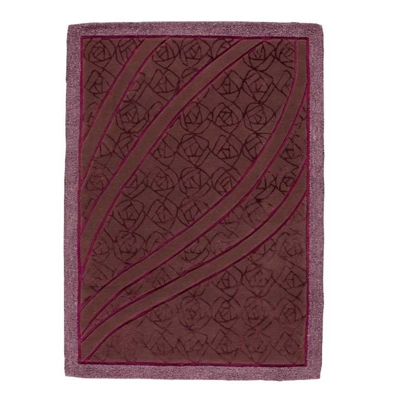 Carpet moderno Demi violet Renato Balestra cm.170x240 in offerta
