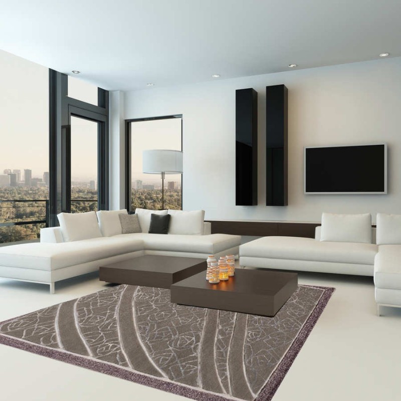 Carpet moderno Demi grey Renato Balestra cm.170x240 in offerta