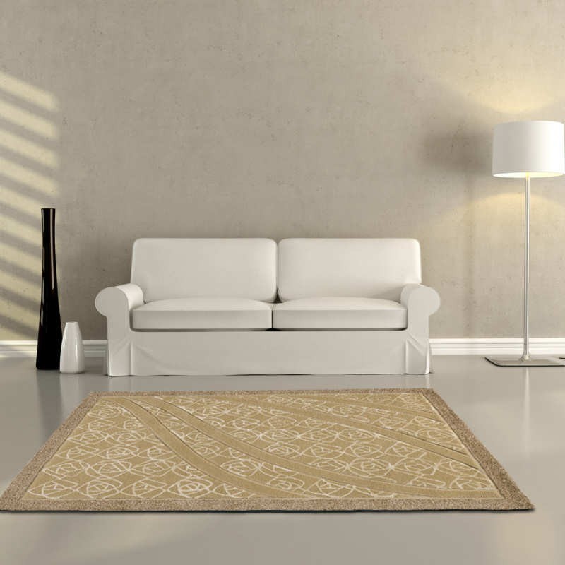 Tappeto moderno Demi beige Renato Balestra cm.200x300 in offerta