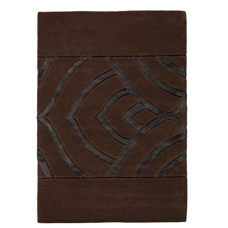 Tappeto moderno Iris brown Renato Balestra cm.140x200 in offerta