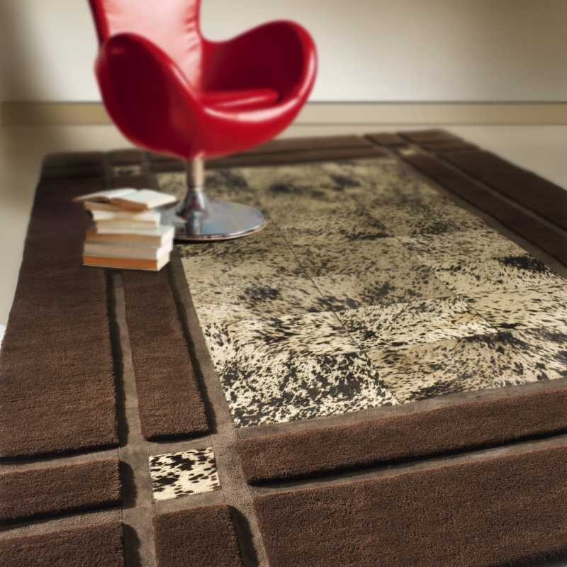 Carpet moderno Leon brown Renato Balestra cm.140x200 in offerta