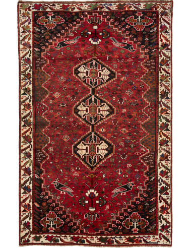 Shiraz Fine Persia marrone sella e abbronzatura 167x268