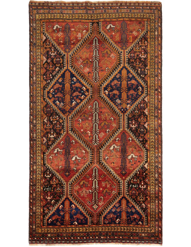 Shiraz Persia marrone sella e nero 152x280