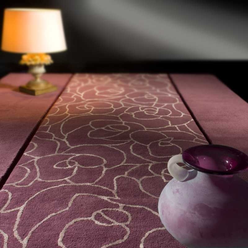 Tappeto moderno Vega violet Renato Balestra cm.170x240 in offerta