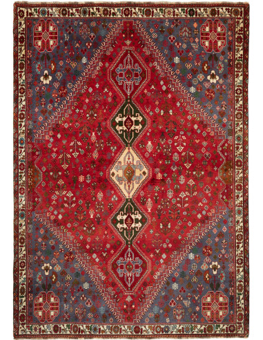 Shiraz Persia marrone sella e abbronzatura 190x270