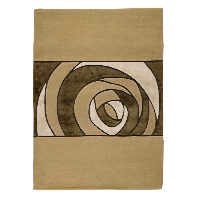 Tappeto moderno Wallflor Gravity Beige Lauren Jacob