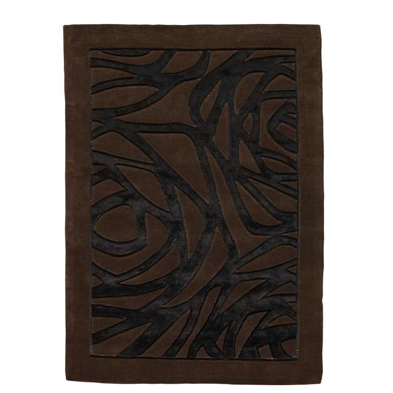 Tappeto moderno Wallflor Thea Black Brown Lauren Jacob