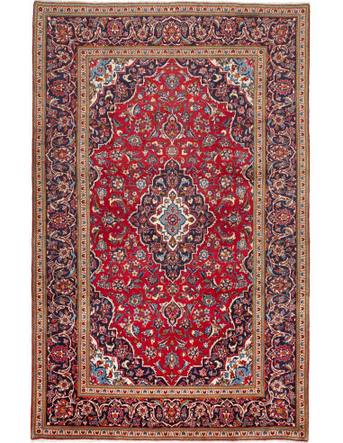 Ardakan Persia terra di siena e grigio ardesia scuro 197x313