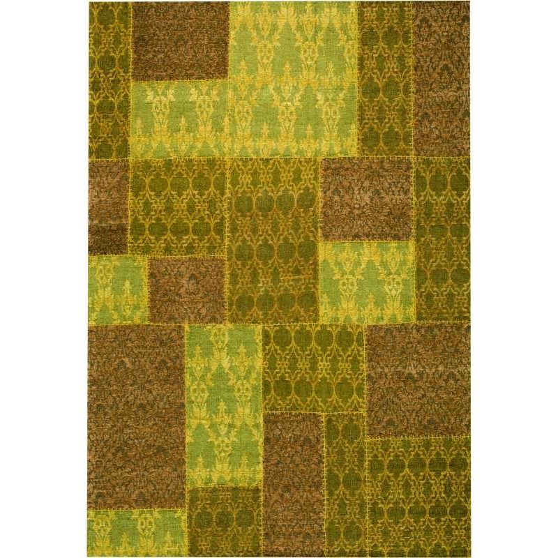 Carpet moderno Wallflor Patchwork 5 Yellow Lauren Jacob