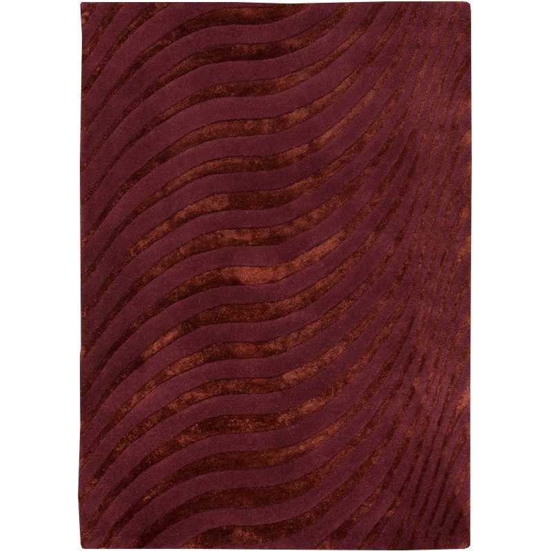 Carpet moderno Wallflor Nadir 165 Aubergine Lauren Jacob