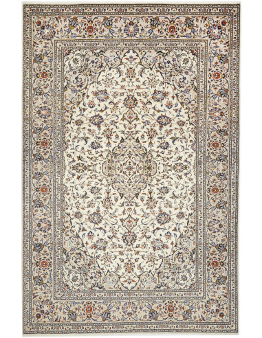 Kashan Persia grigio chiaro e grigio ardesia scuro 200x305