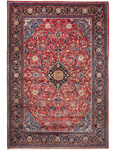 Sarough Persia terra di siena e grigio ardesia scuro 210x310