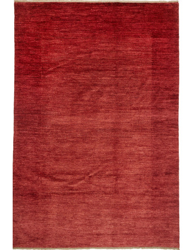 Gabbeh Moderno Pakistan marrone e marrone 197x291