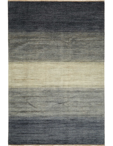 Gabbeh Moderno Pakistan grigio tenue e grigio ardesia scuro 198x299