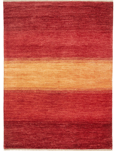 Gabbeh Moderno Pakistan marrone e perù 150x204