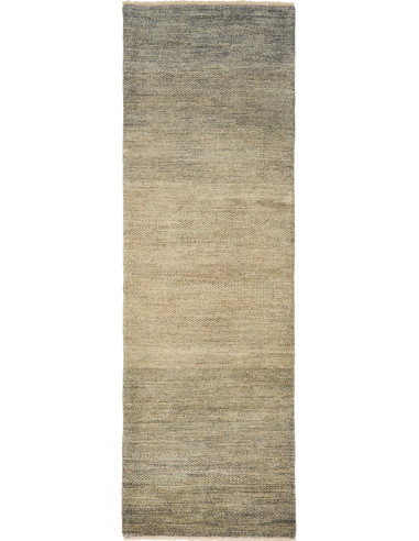 Gabbeh Moderno Pakistan marrone rosato e grigio tenue 78x244