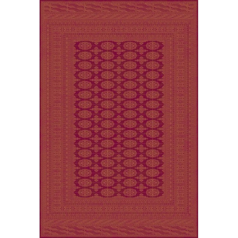 Tappeto persiano Bukhara lana extra fine rosso 1292-677