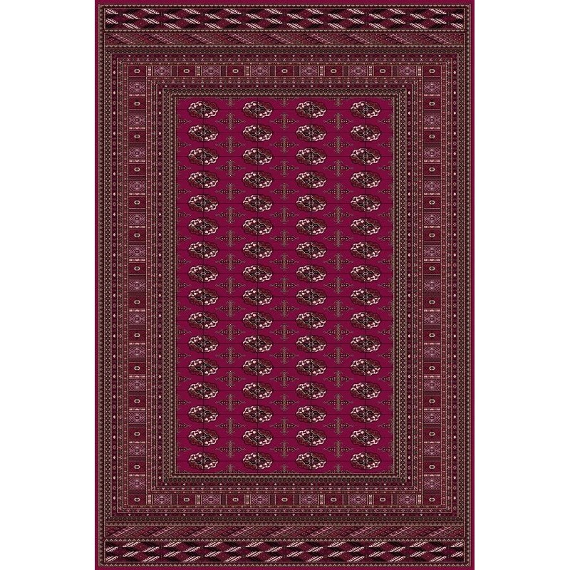 Carpet classico Bukhara lana extra fine rosso 6211-677