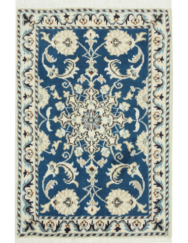 Nain Kashmar Persia argento e grigio ardesia scuro 60x90