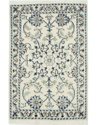 Nain Kashmar Persia grigio chiaro e grigio tenue 60x90
