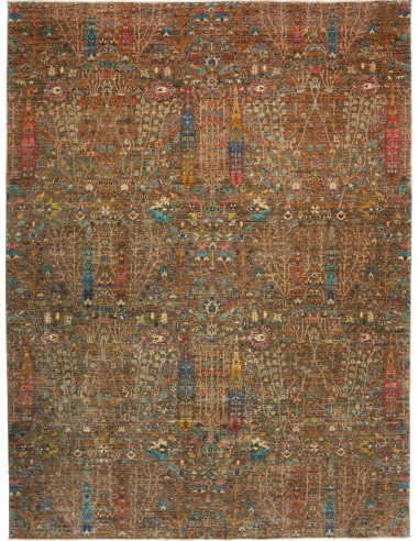 Shahi Fine Pakistan grigio tenue e abbronzatura 245x331