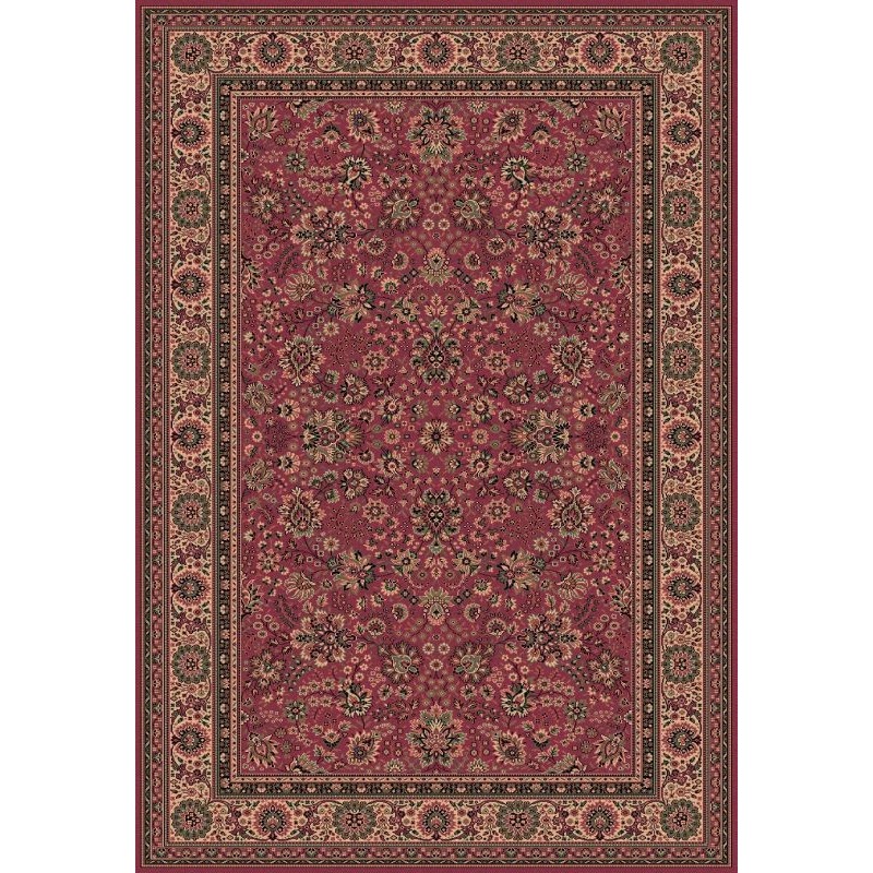 Tappeto persiano Tabriz fine lana rosa 1561-516
