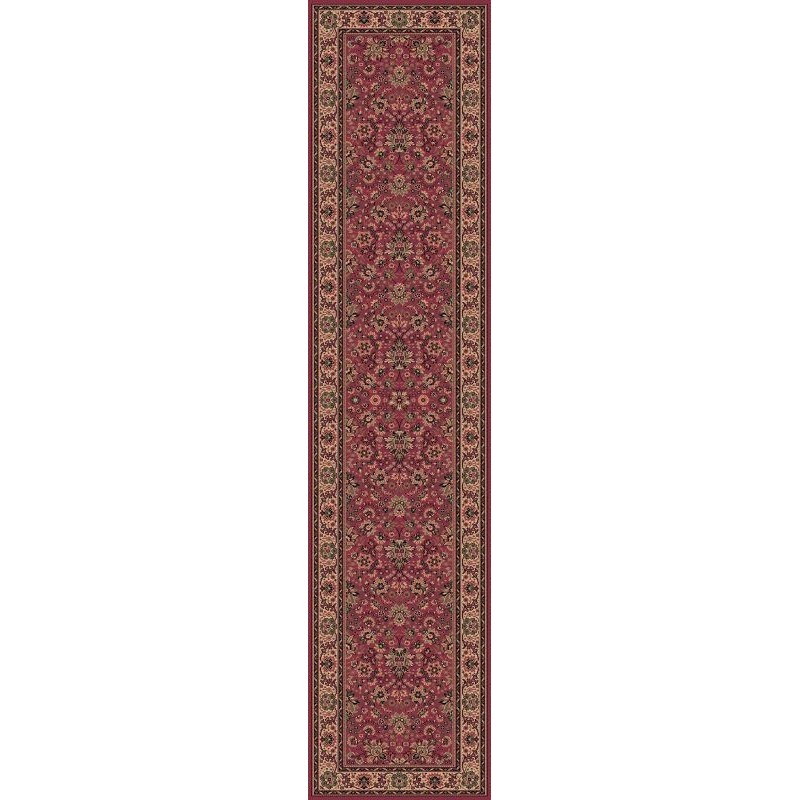 Carpet classico Tabriz fine lana passatoia rosa 1561-516