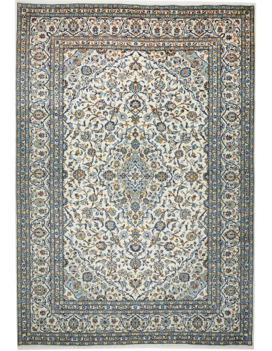 Kashan Persia argento e grigio 245x350