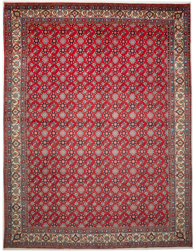 Varamin Persia terra di siena e grigio ardesia scuro 293x388