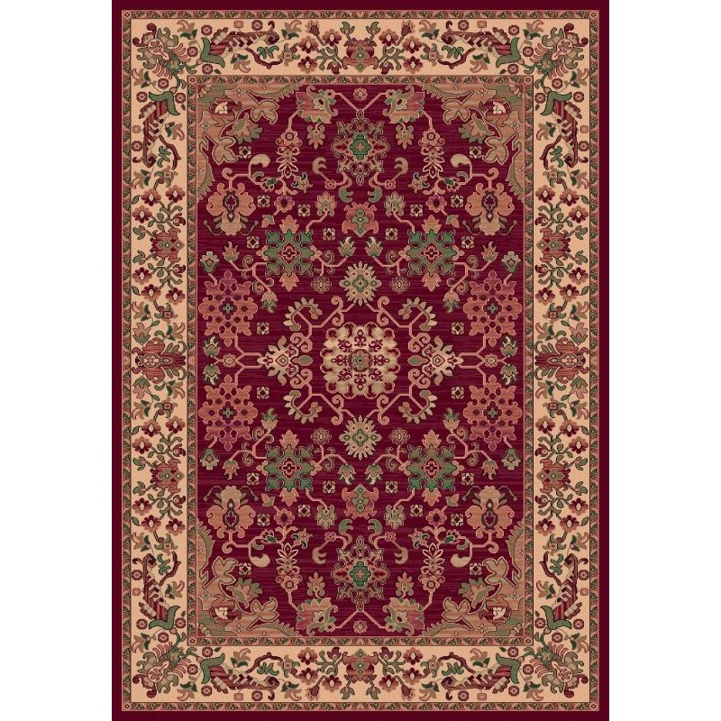 Tappeto persiano Kotan fine lana rosso 1630