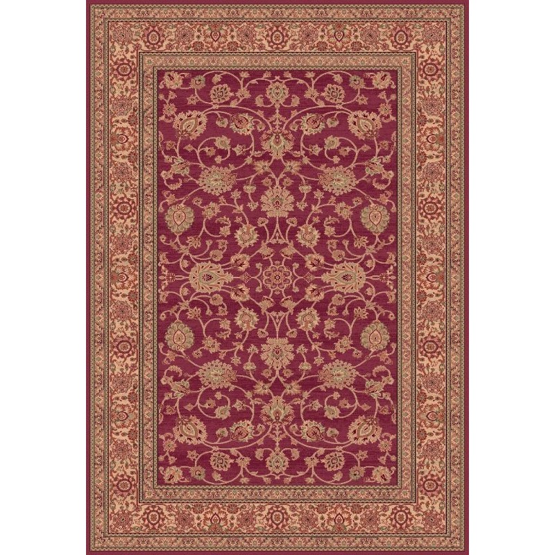 Tappeto persiano Ziegler fine lana rosa-crema 1637