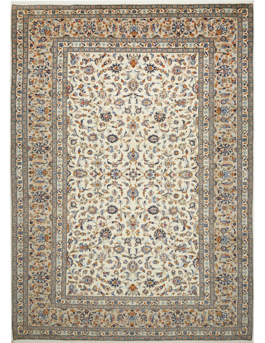 Kashan Persia grigio scuro e argento 246x345